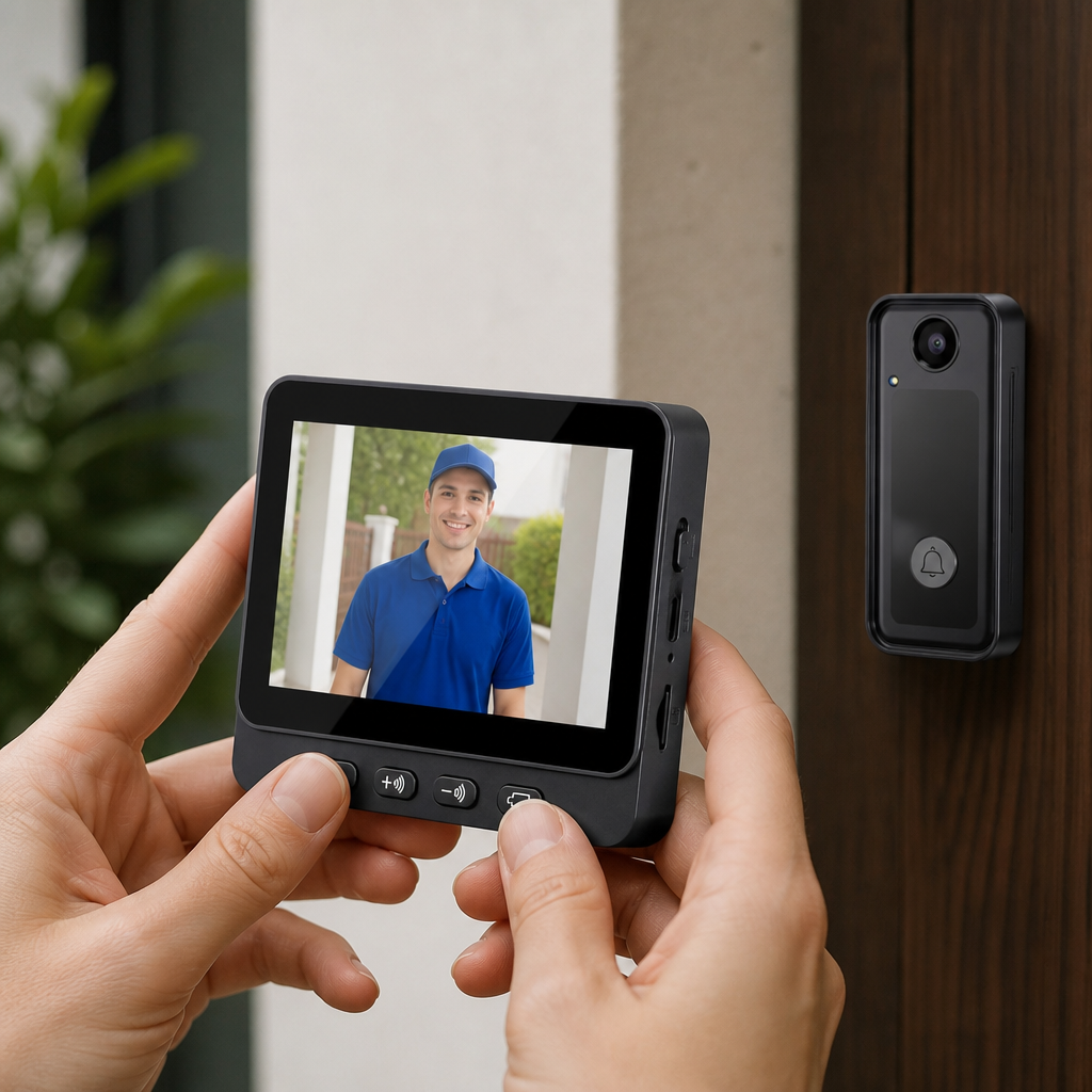 SONERIE VIDEO INTELIGENTA CU CAMERA 4