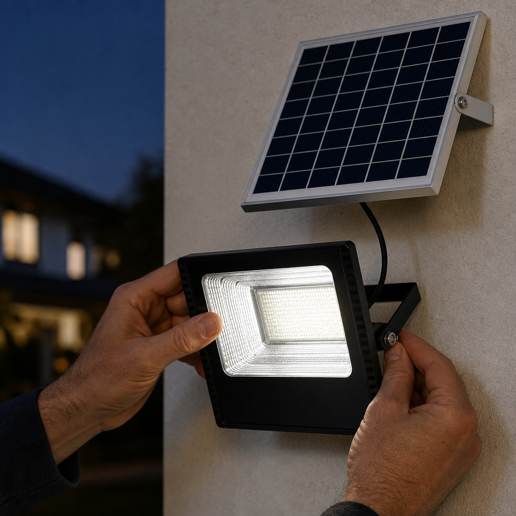 PROIECTOR SOLAR EXTERIOR LED SENZOR 5