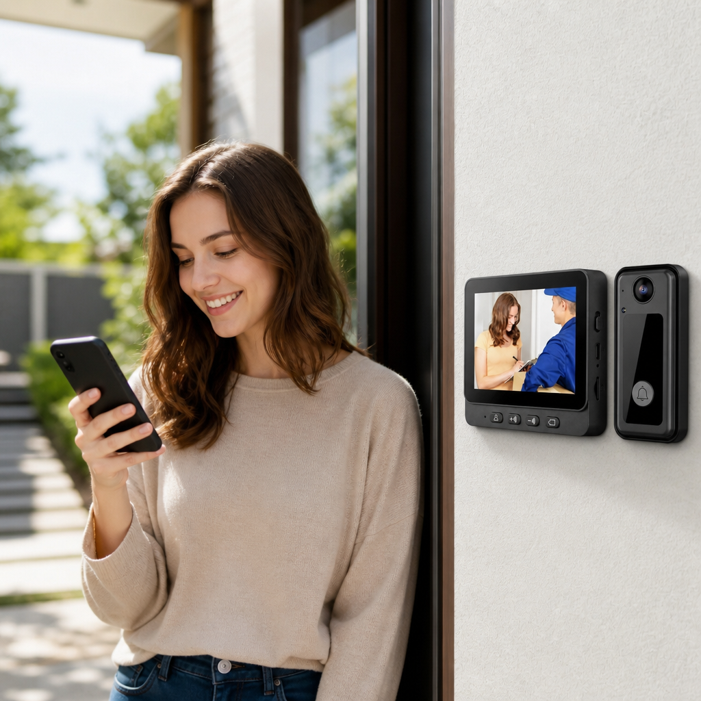SONERIE VIDEO INTELIGENTA CU CAMERA 5