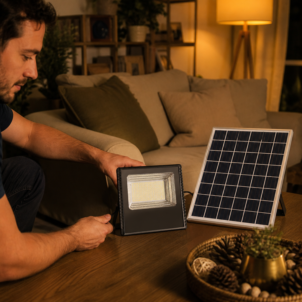 PROIECTOR SOLAR EXTERIOR LED SENZOR 3