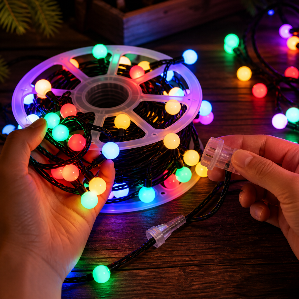 INSTALATIE LED LINARA 30M MULTICOLOR 3