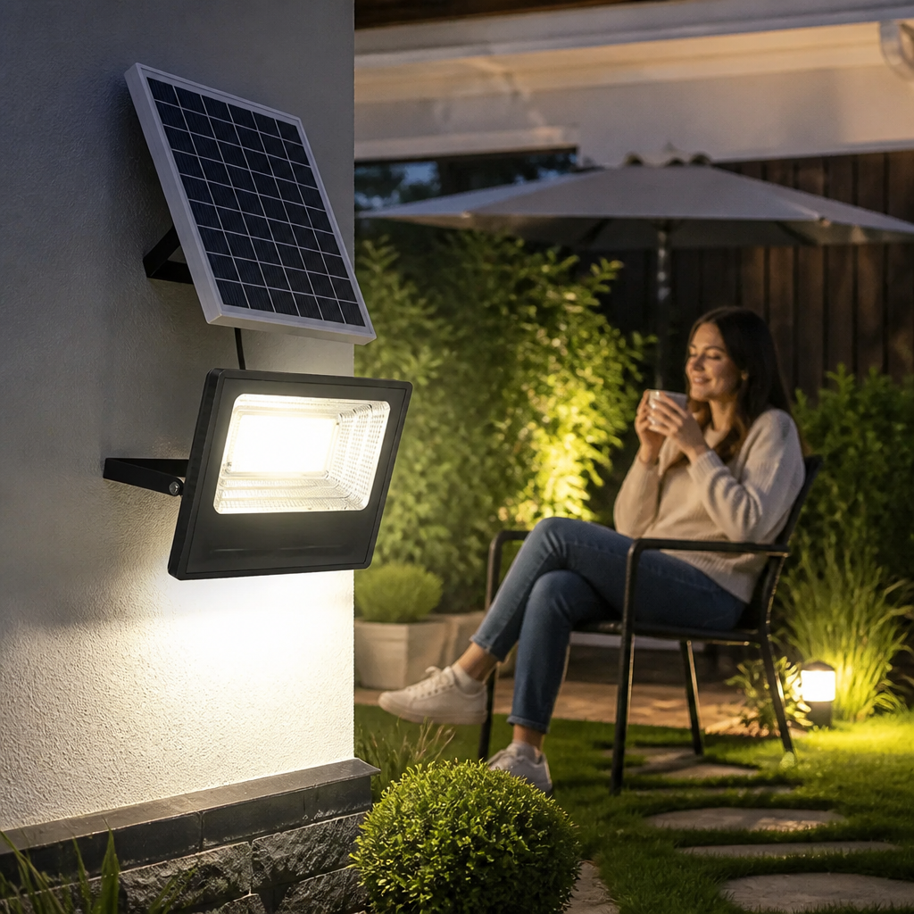 PROIECTOR SOLAR EXTERIOR LED SENZOR 6
