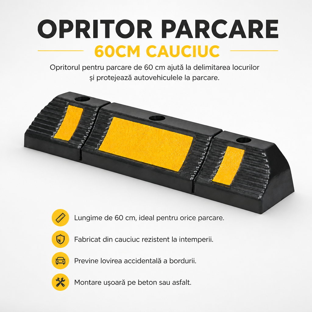 OPRITOR PARCARE 60CM CAUCIUC