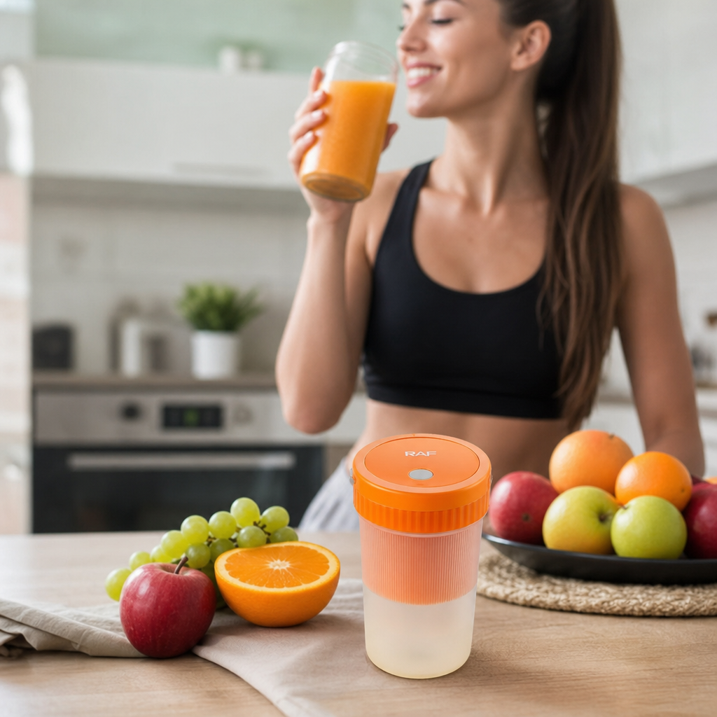 BLENDER PORTABIL RAF 300ML USB 7