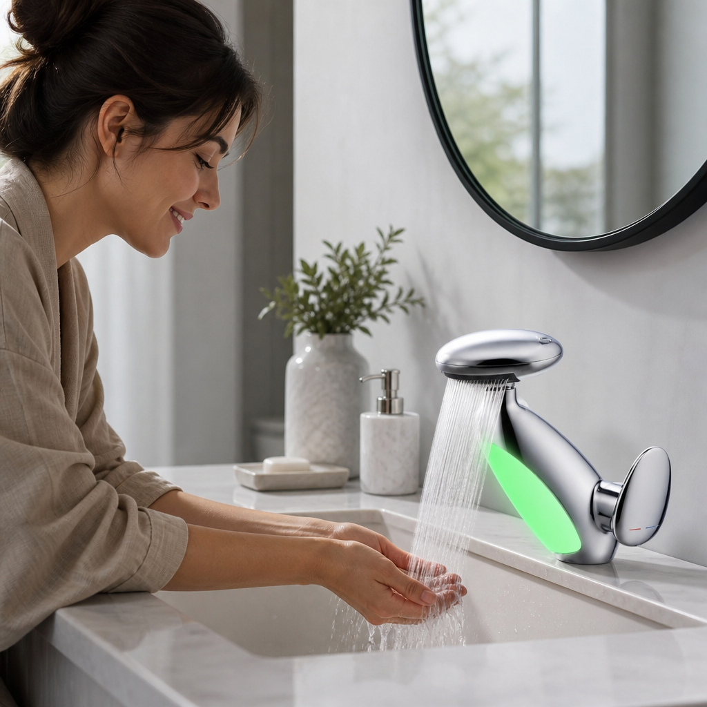 BATERIE CHIUVETA PREMIUM CU LED, 4 TIPURI DE JET, CAP RETRACTABIL, CONTROL INTELIGENT AL APEI  2