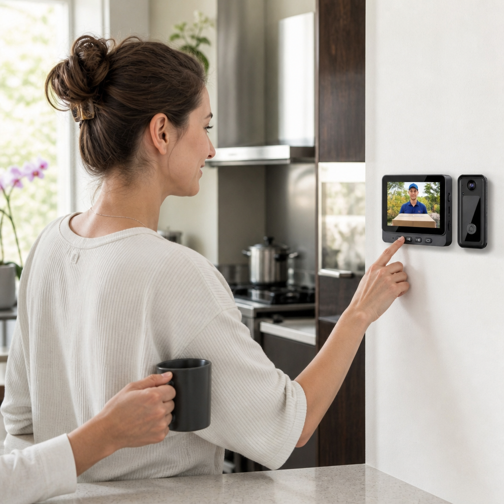 SONERIE VIDEO INTELIGENTA CU CAMERA 2
