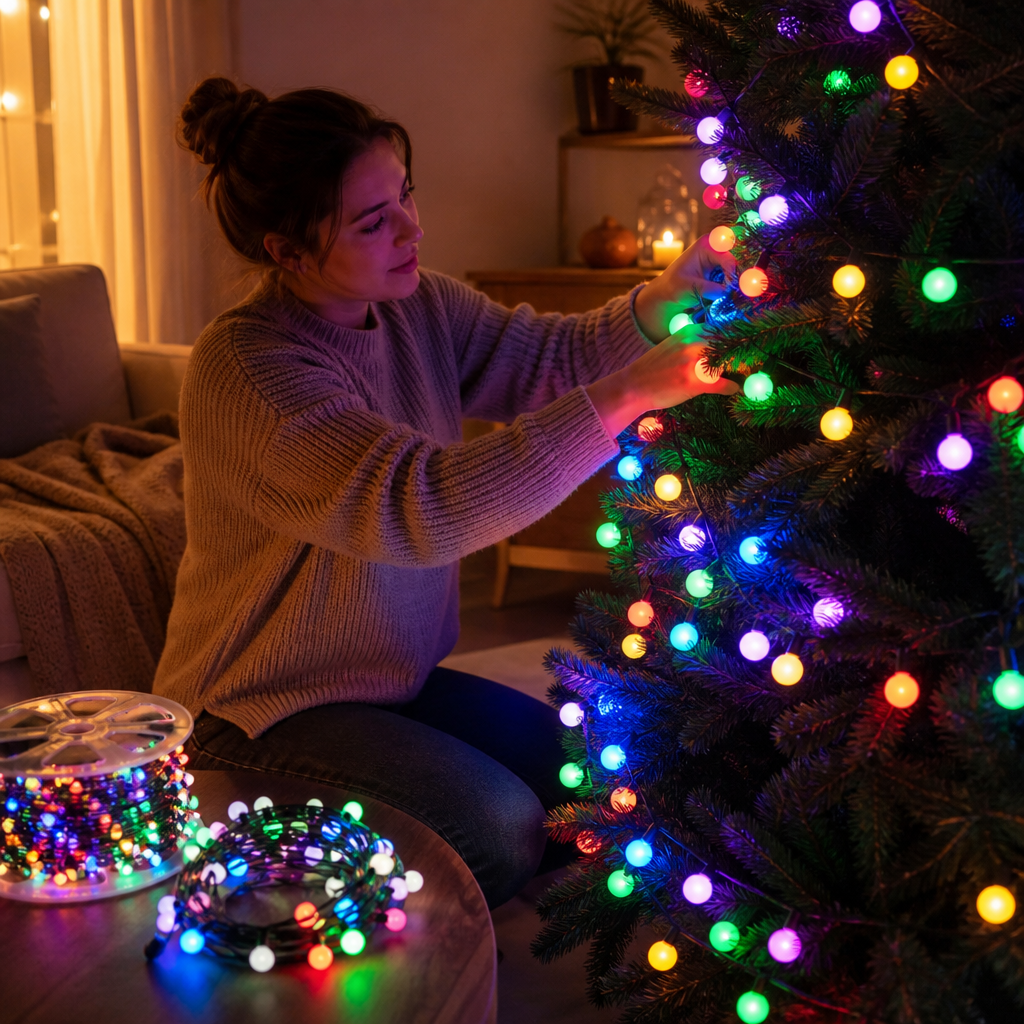 INSTALATIE LED LINARA 30M MULTICOLOR 2