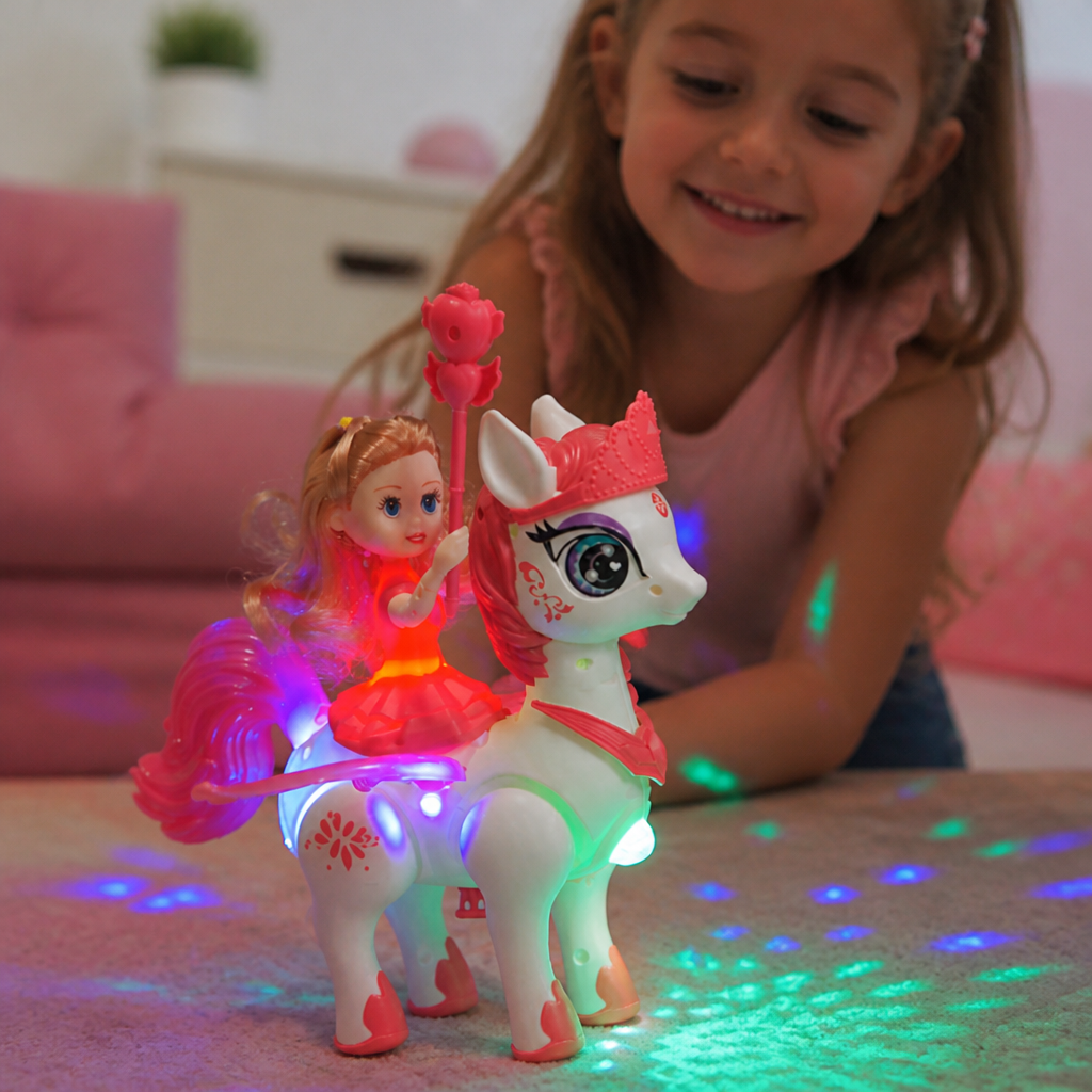PONEI MAGIC CU PRINTESA - JUCARIE CU LUMINI COLORATE 5