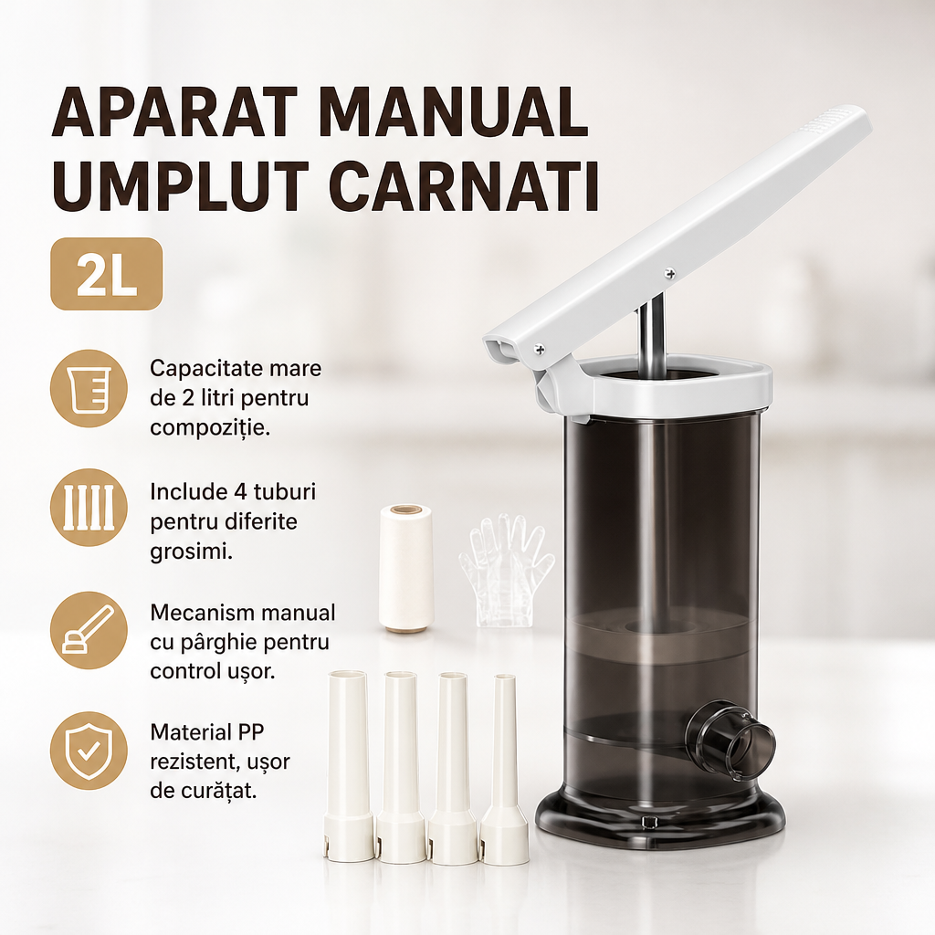 APARAT MANUAL UMPLUT CARNATI 2L