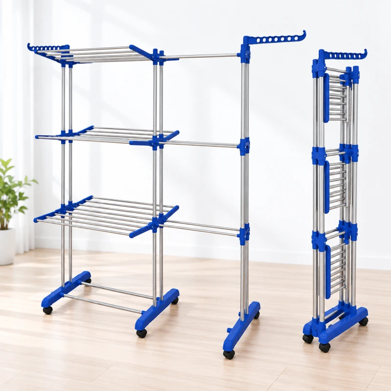 USCATOR RUFE VERTICAL DUBLU CU 3 NIVELURI 7