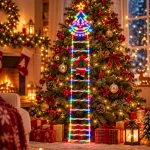 SCARA DECORATIVA CRACIUN LED 160CM 3