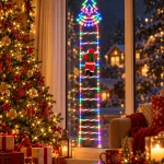 SCARA DECORATIVA CRACIUN LED 160CM 5