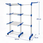 USCATOR RUFE VERTICAL DUBLU CU 3 NIVELURI 6