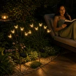SET DOUĂ LĂMPI SOLARE TIP FLUTURE 6