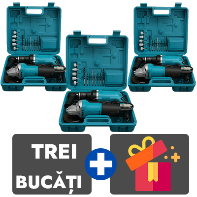Trei bucati de tocator electric