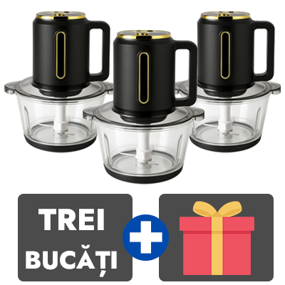 Trei bucati de tocator electric