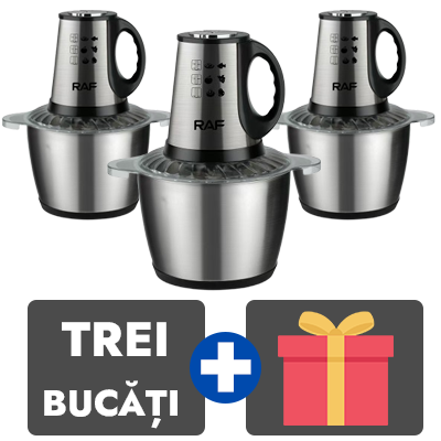 Trei bucati de tocator electric